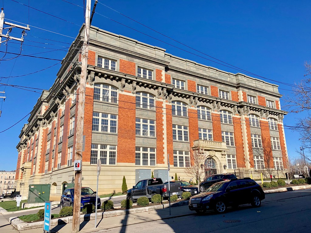 Old Woodward High School, Pendleton, Cincinnati, OH — illustrating construction performance bond